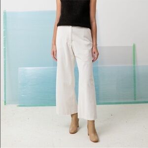 Rachel Comey Clean Bishop Wide Leg Corduroy Cropped Pant Size 6